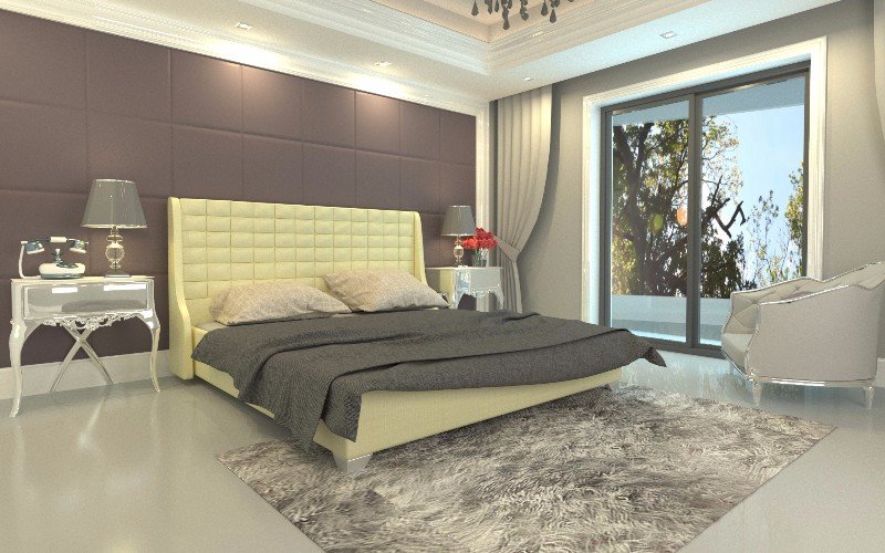 Двуспальная кровать "Медина" с подъемным механизмом 200*200